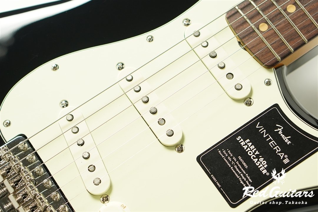 Vintera III Early 60s Stratocaster - Black